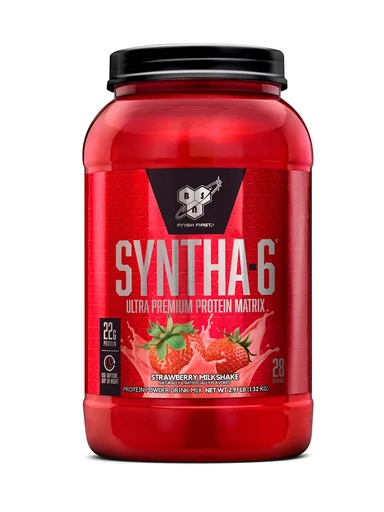 BSN Syntha-6 1320г - клубника Годно до 25.03.2027